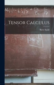 portada Tensor Calculus (en Inglés)