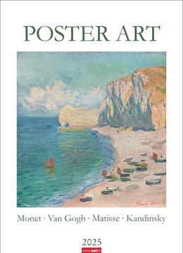 portada Poster art Kalender 2025 - Monet van Gogh Matisse Kandinsky