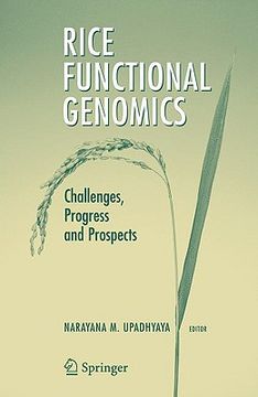 portada rice functional genomics: challenges, progress and prospects (en Inglés)