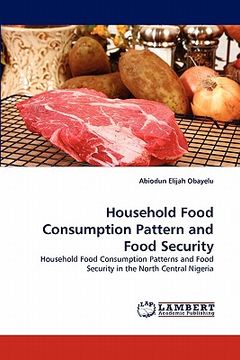portada household food consumption pattern and food security (in English)