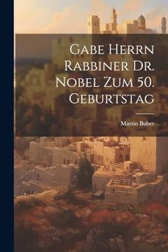 portada Gabe Herrn Rabbiner dr. Nobel zum 50. Geburtstag (en Alemán)