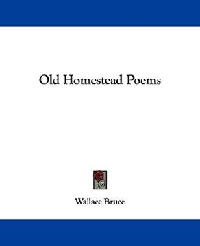 portada old homestead poems (en Inglés)