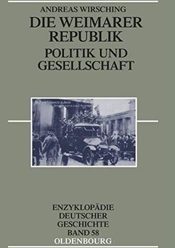 portada Die Weimarer Republik: Politik und Gesellschaft (en Alemán)