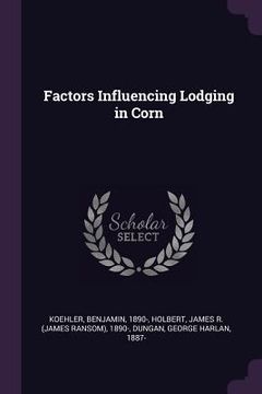 portada Factors Influencing Lodging in Corn (en Inglés)