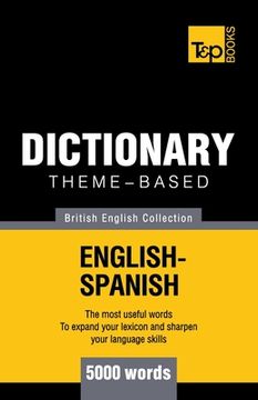 portada Theme-based dictionary British English-Spanish - 5000 words (en Inglés)