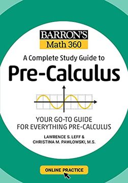 portada Barron'S Math 360: A Complete Study Guide to Pre-Calculus With Online Practice (en Inglés)