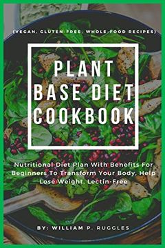 portada Plant Base Diet Cookbook (libro en Inglés)