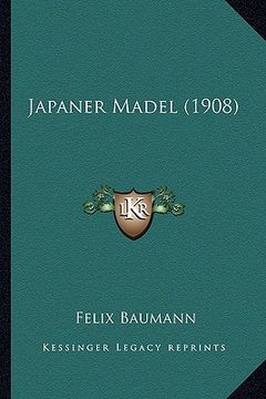 portada Japaner Madel (1908) (en Alemán)