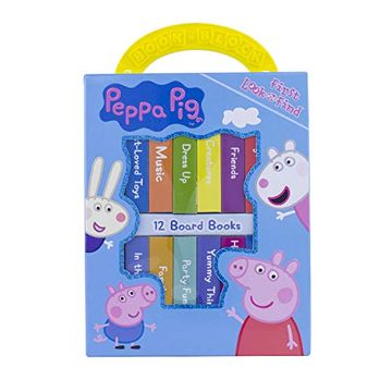 portada Peppa pig - my First Library Board Book Block 12-Book set - pi Kids (en Inglés)