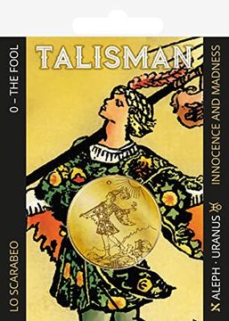 portada Tarot Talisman 0 - the Fool: Innocence and Madness Aleph: Uranus