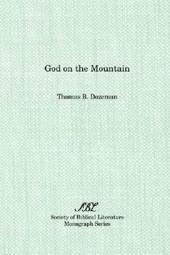 portada god on the mountain (in English)