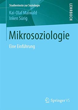 portada Mikrosoziologie: Eine Einführung (en Alemán)