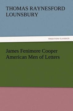 portada james fenimore cooper american men of letters (en Inglés)