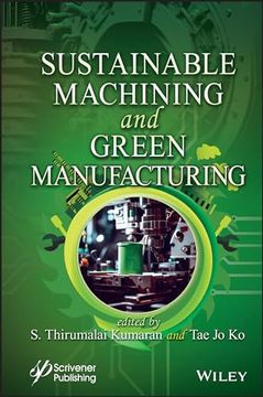 portada Sustainable Machining and Green Manufacturing (en Inglés)