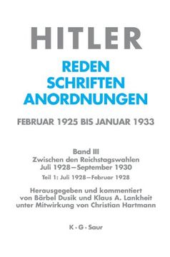 portada 004: Juli 1928 - Februar 1929 (Hitler)