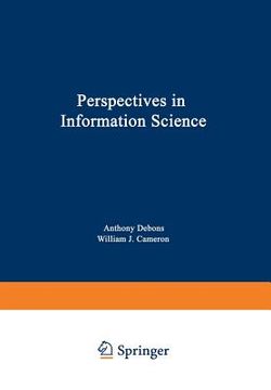 portada Perspectives in Information Science (in English)