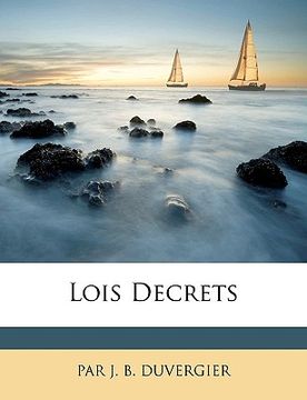 portada Lois Decrets (in French)