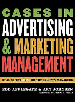 portada cases in advertising and marketing management: real situations for tomorrow's managers (in English)