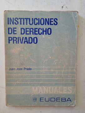 portada Instituciones de derecho privado