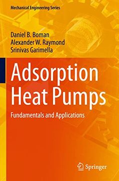 portada Adsorption Heat Pumps: Fundamentals and Applications (in English)