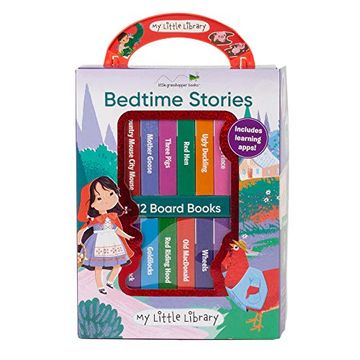 portada My Little Library: Bedtime Stories (12 Board Books) (en Inglés)