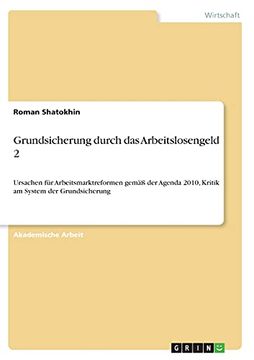 portada Grundsicherung Durch das Arbeitslosengeld 2 (in German)