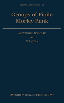 portada Groups of Finite Morley Rank (en Inglés)