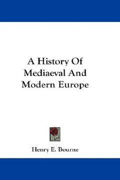 portada a history of mediaeval and modern europe (en Inglés)