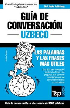 portada Guía de Conversación Español-Uzbeco y vocabulario temático de 3000 palabras