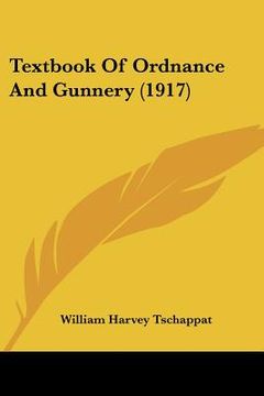 portada textbook of ordnance and gunnery (1917) (en Inglés)