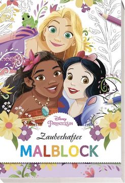 portada Disney Prinzessin: Zauberhafter Malblock (en Alemán)