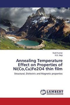 portada Annealing Temperature Effect on Properties of Ni(Co,Cu)Fe2O4 thin film