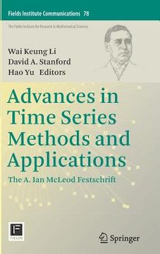 portada Advances in Time Series Methods and Applications: The A. Ian McLeod Festschrift (en Inglés)