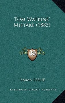 portada tom watkins' mistake (1885) (en Inglés)