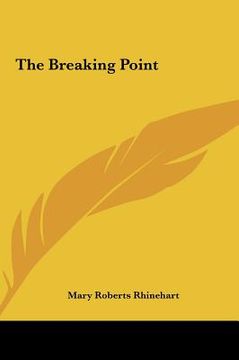 portada the breaking point the breaking point (en Inglés)