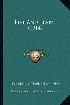 portada live and learn (1914) (in English)