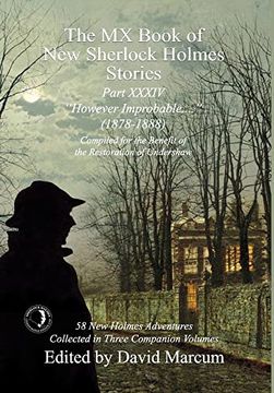 portada The mx Book of new Sherlock Holmes Stories Part Xxxiv: However Improbable (1878-1888) (34) (en Inglés)
