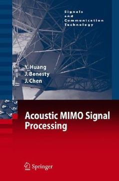 portada acoustic mimo signal processing (en Inglés)