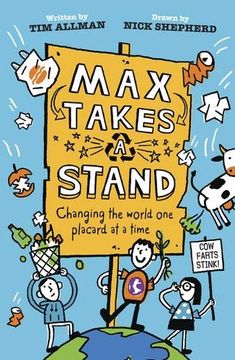 portada Max Takes a Stand (en Inglés)