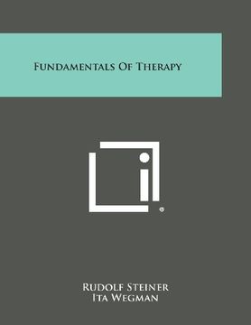 portada Fundamentals of Therapy (in English)
