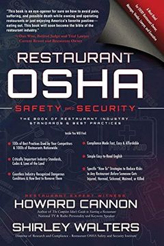 portada Restaurant OSHA Safety and Security: The Book of Restaurant Industry Standards & Best Practices (en Inglés)