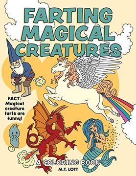 portada Farting Magical Creatures: A Coloring Book (en Inglés)