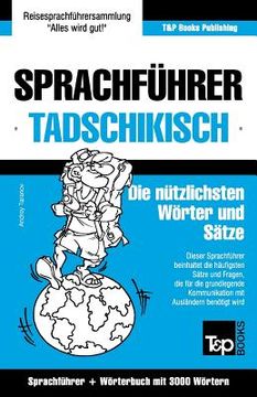 portada Sprachführer Deutsch-Tadschikisch und thematischer Wortschatz mit 3000 Wörtern (en Alemán)