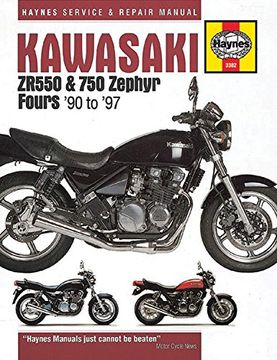 portada Kawasaki ZR550 & 750 Zephyr Fours (90-97) (Haynes Service and Repair Manuals)