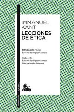 portada Lecciones de ética (in Spanish)