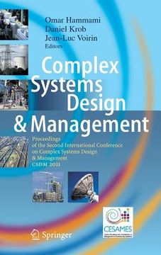 portada complex systems design & management (en Inglés)