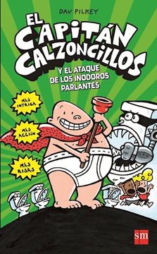portada El Capitan Calzoncillos y el Ataque de los Inodoros Parlantes