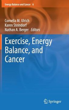 portada exercise, energy balance, and cancer (en Inglés)