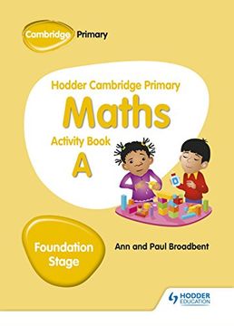 portada Hodder Cambridge Primary Maths Activity Book a Foundation Stage (in English)