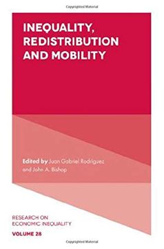 portada Inequality, Redistribution and Mobility: 28 (Research on Economic Inequality) (in English)